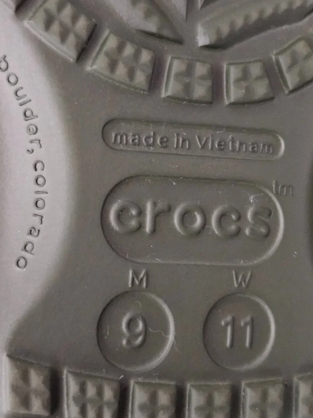 Crocs Classic US Army Clogs Slip On Water Shoe Sandal Army Green Men 9 Women 11